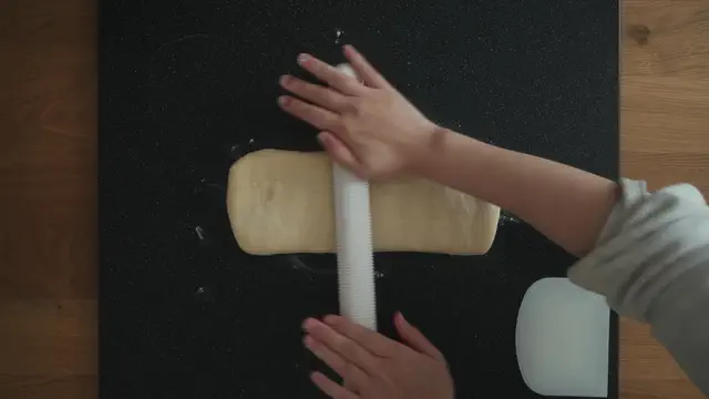 チョコマーブルツイスト 工程9