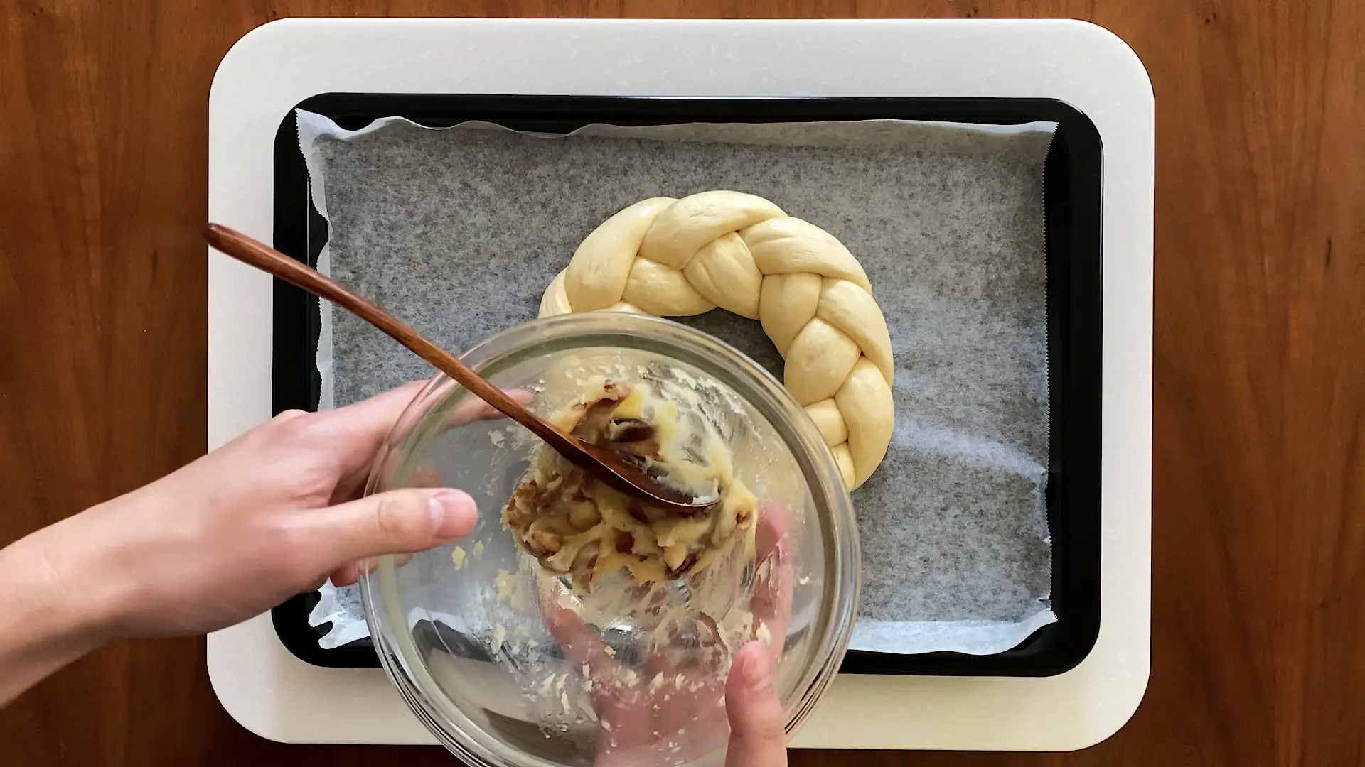 バターシュガーリング 工程13