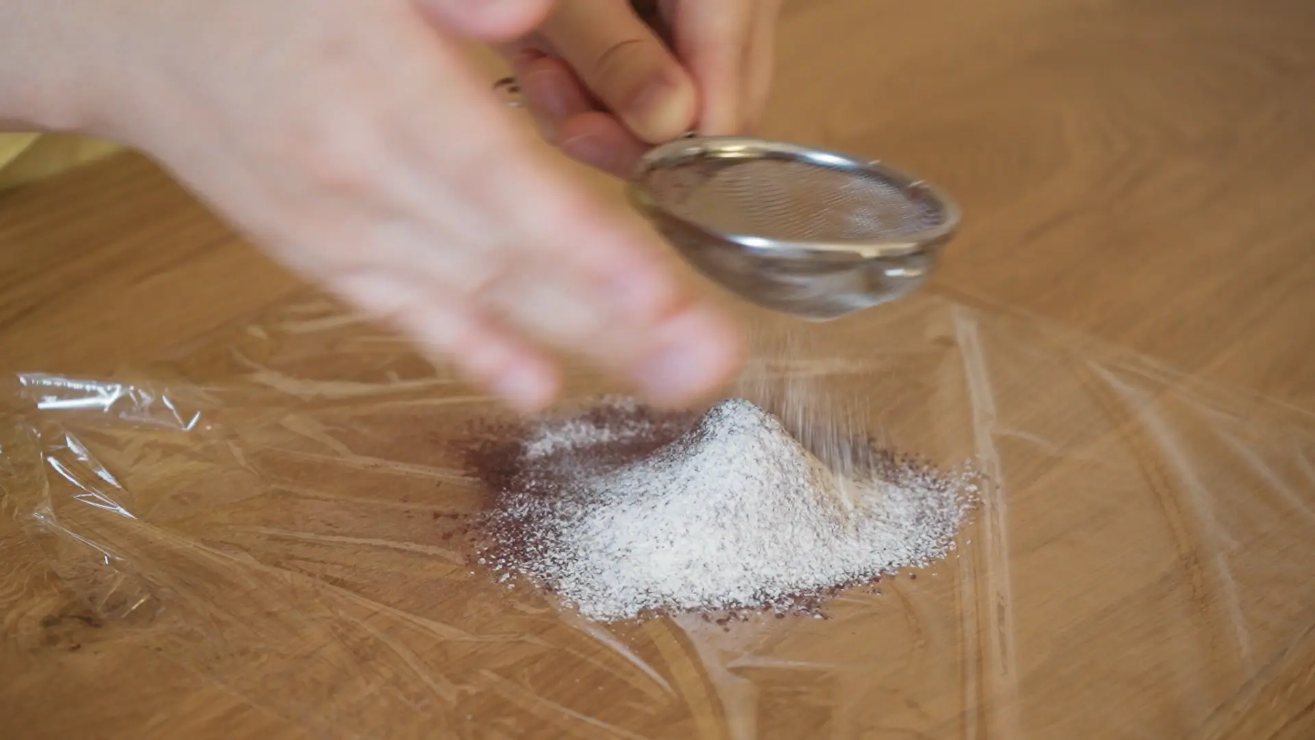 レンジで簡単!チョコシート 工程2