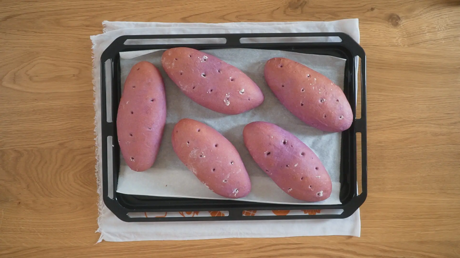 まるでサツマイモパン 工程19