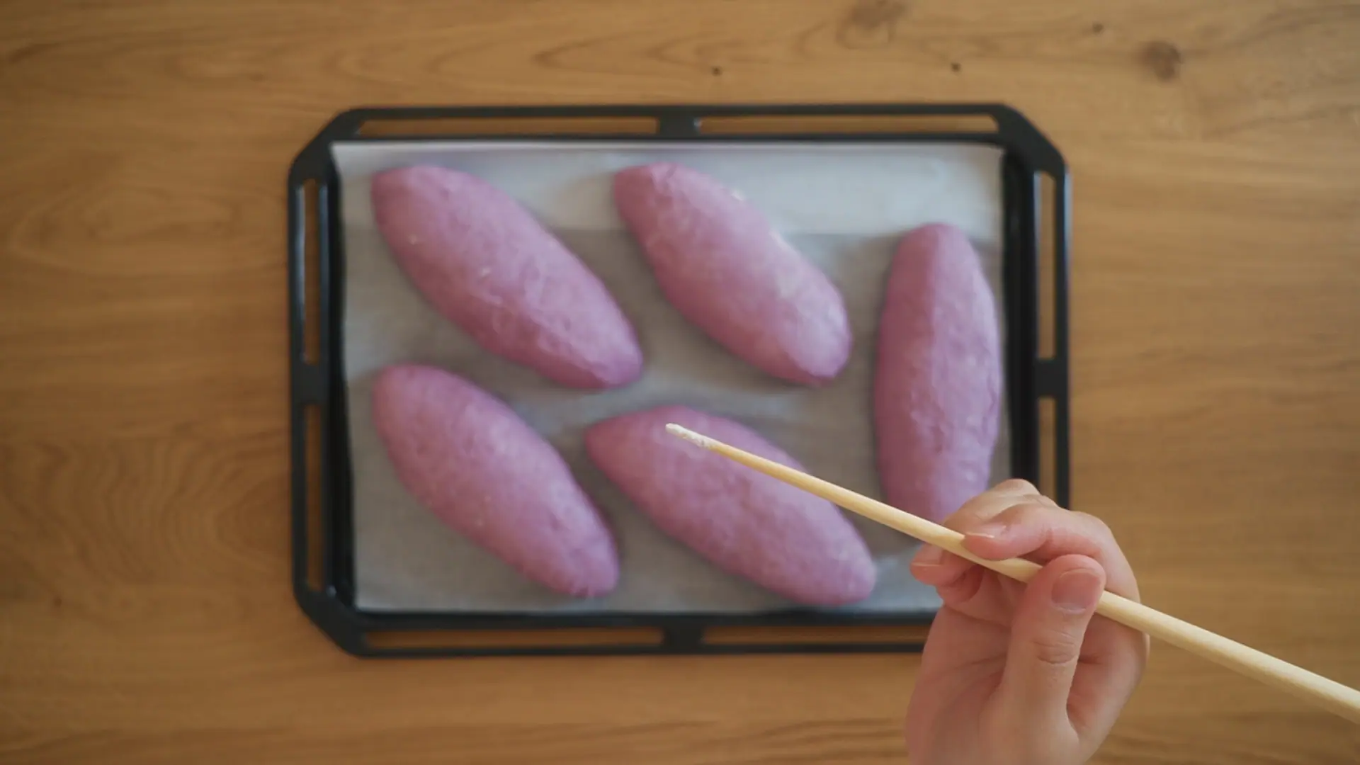 まるでサツマイモパン 工程18