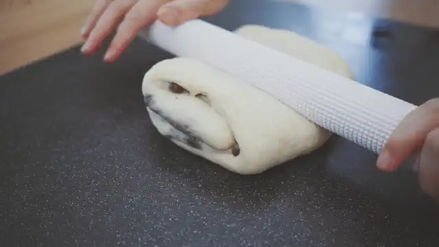 チョコマーブル食パン 工程11