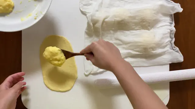 クリームパン 工程7