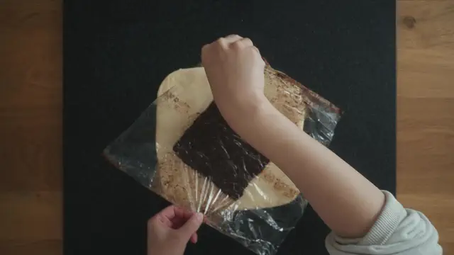 チョコマーブルツイスト 工程7