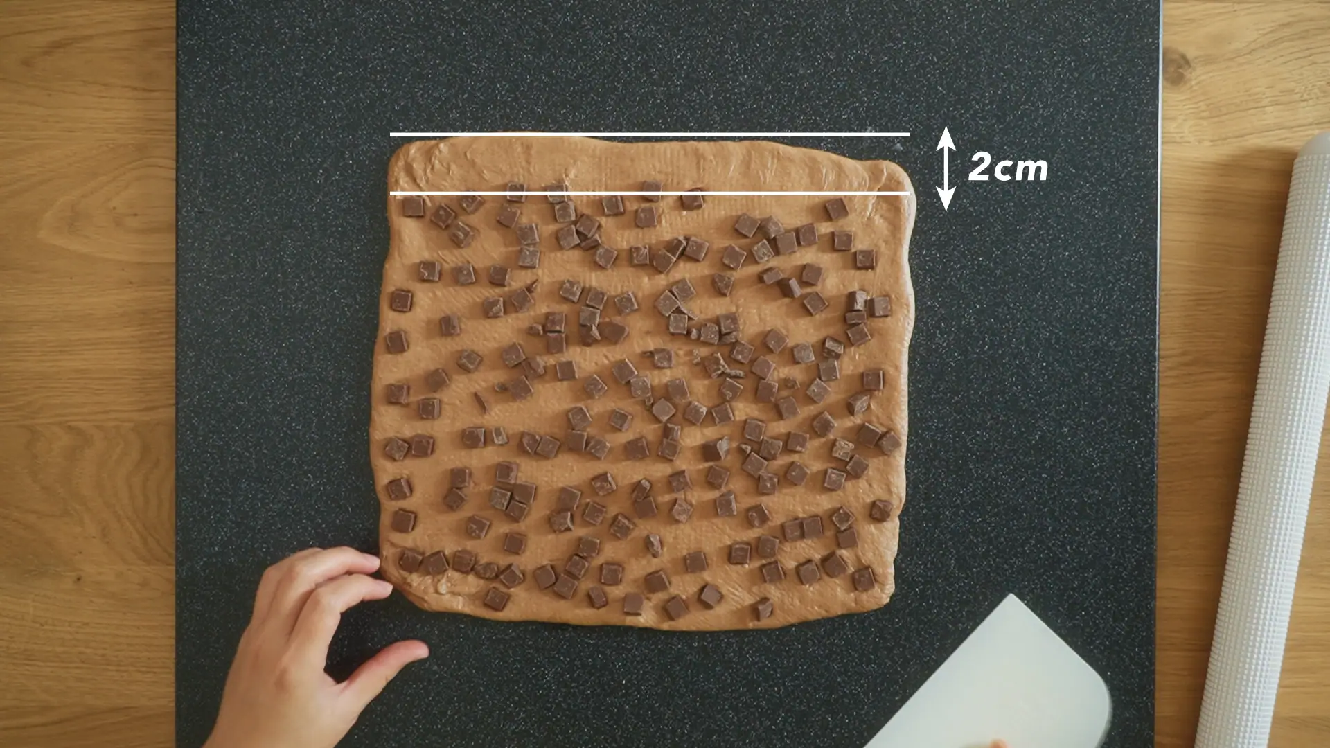 チョコロールパン 工程8