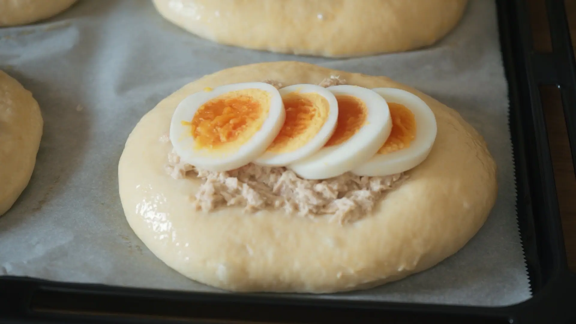 ツナタマゴパン 工程12